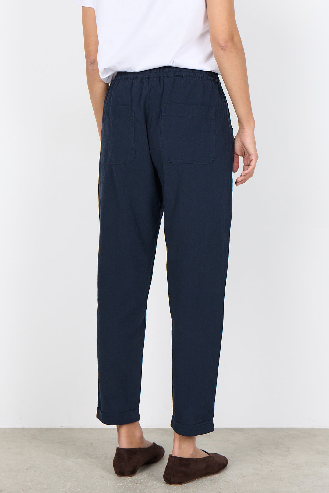 COTTON DRAWSTRING PANT