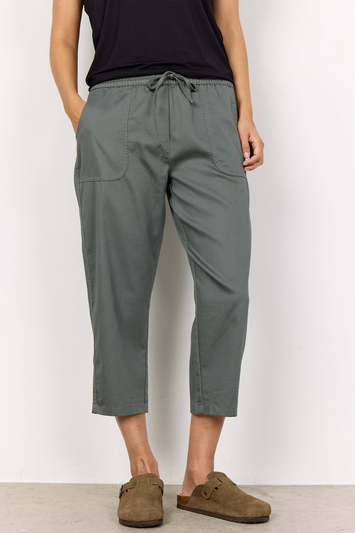 DRAWSTRING CAPRI