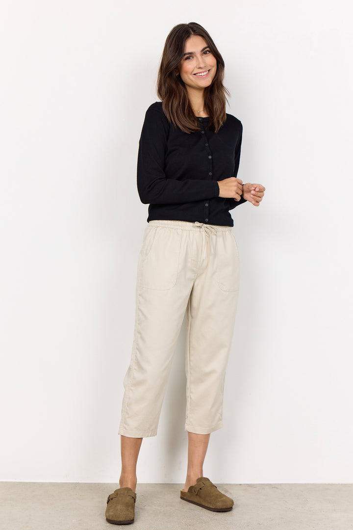DRAWSTRING CAPRI