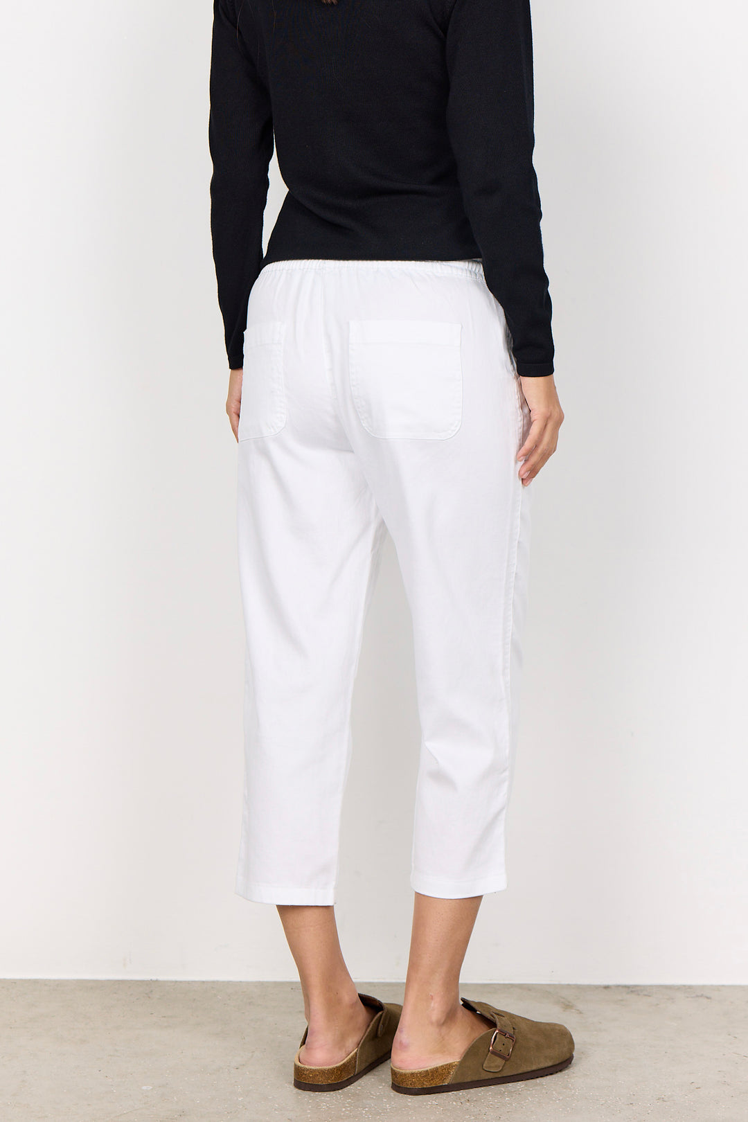 DRAWSTRING CAPRI