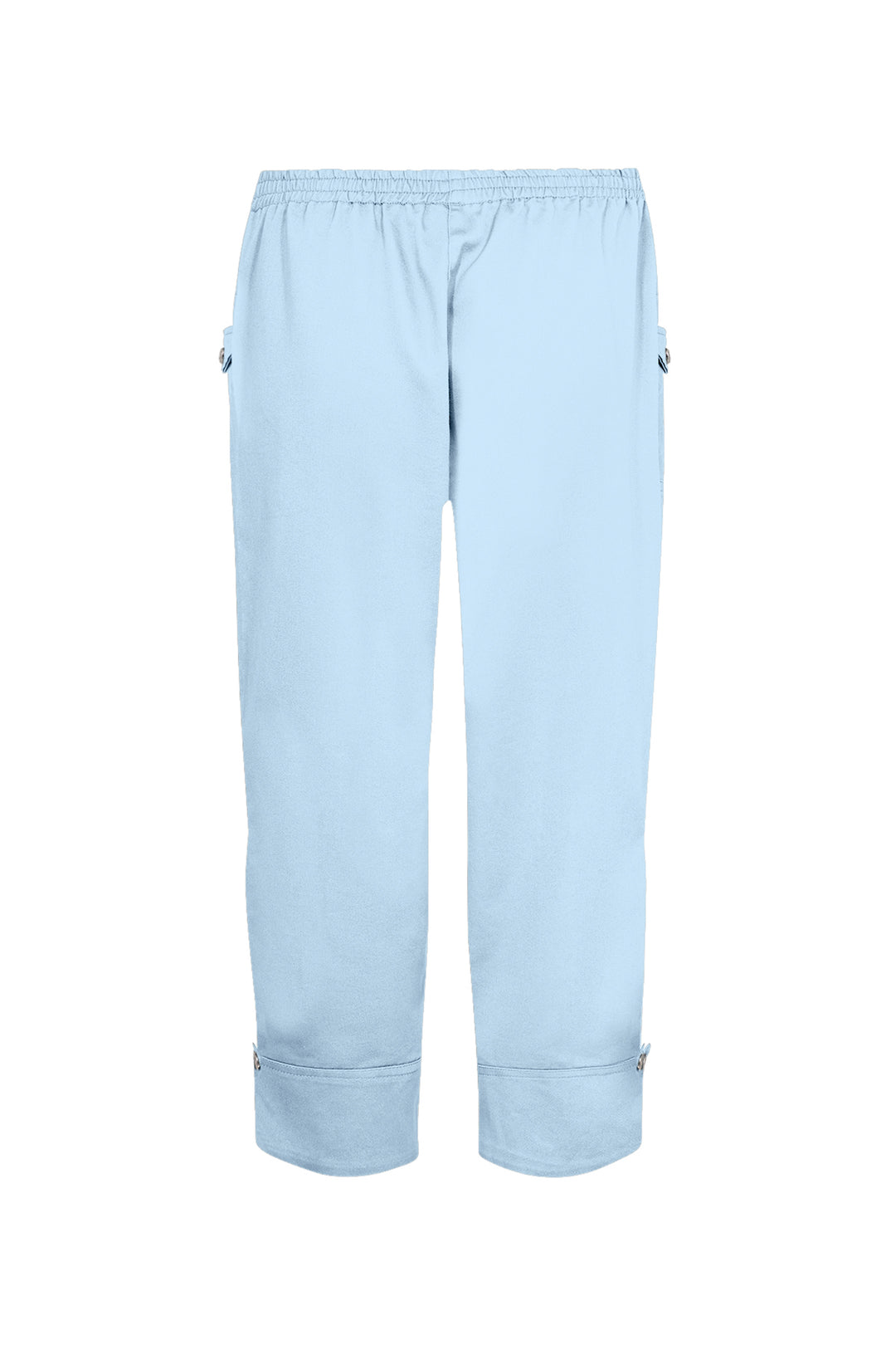 CAPRI WITH BUTTON DETAILS AND TAB HEM