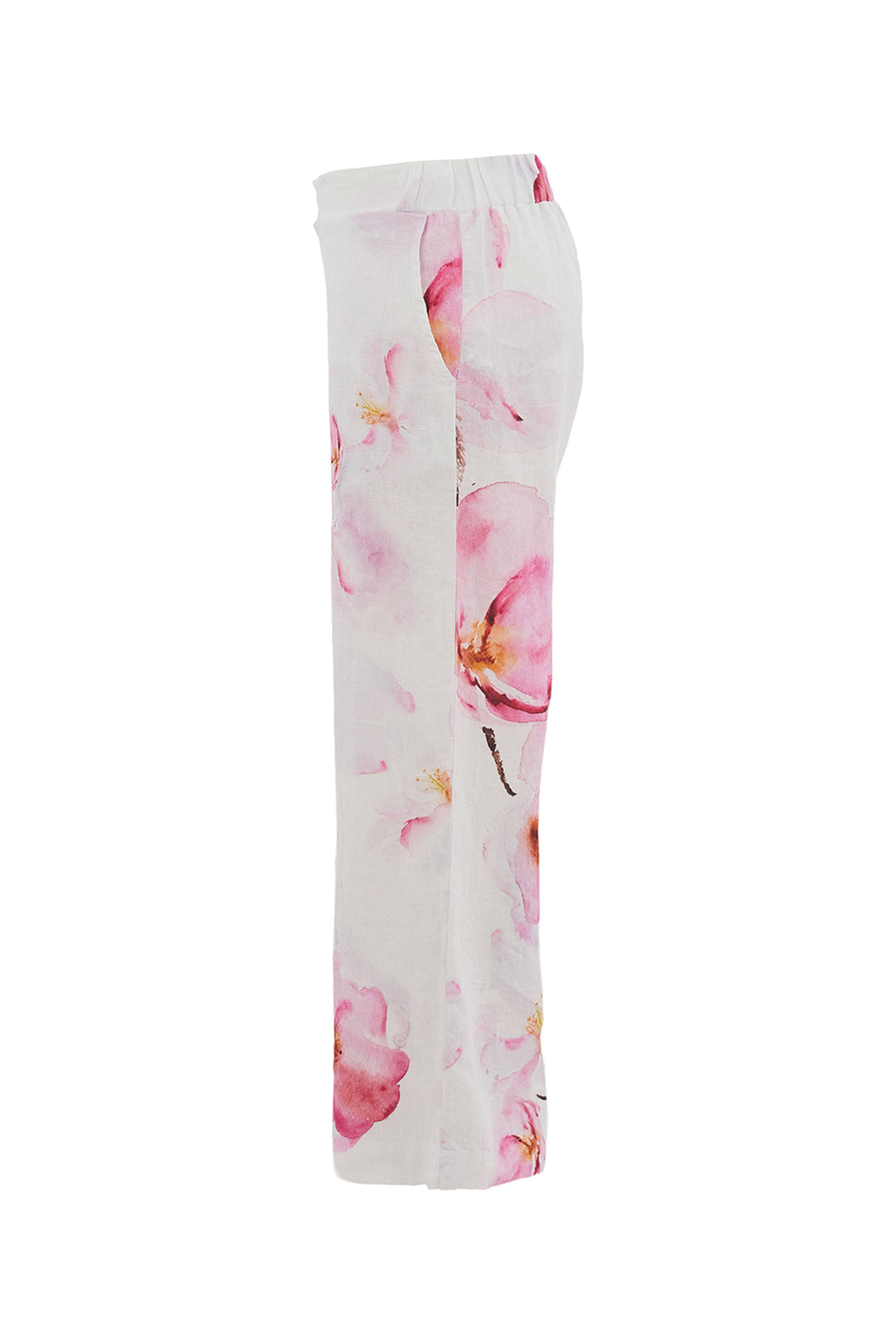 COLOURS OF THE SPRING LINEN WIDE LEG PANT
