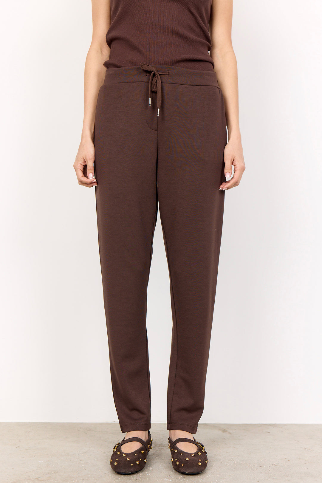 BANU SLIM DRAWSTRING PANT