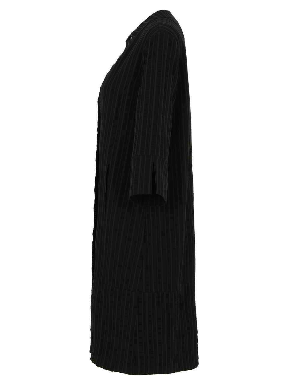 PERFECT WORLD CRINKLED STRIPES DUSTER