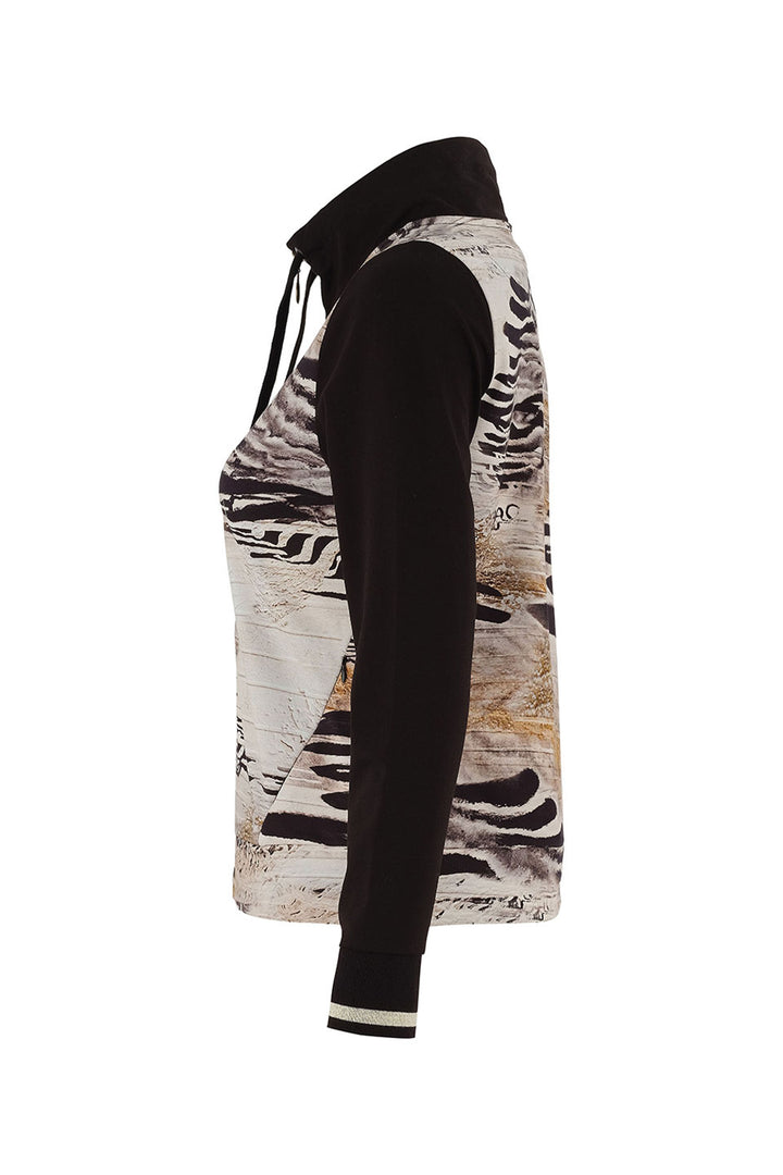 UNBALANCED ZIP JACKET