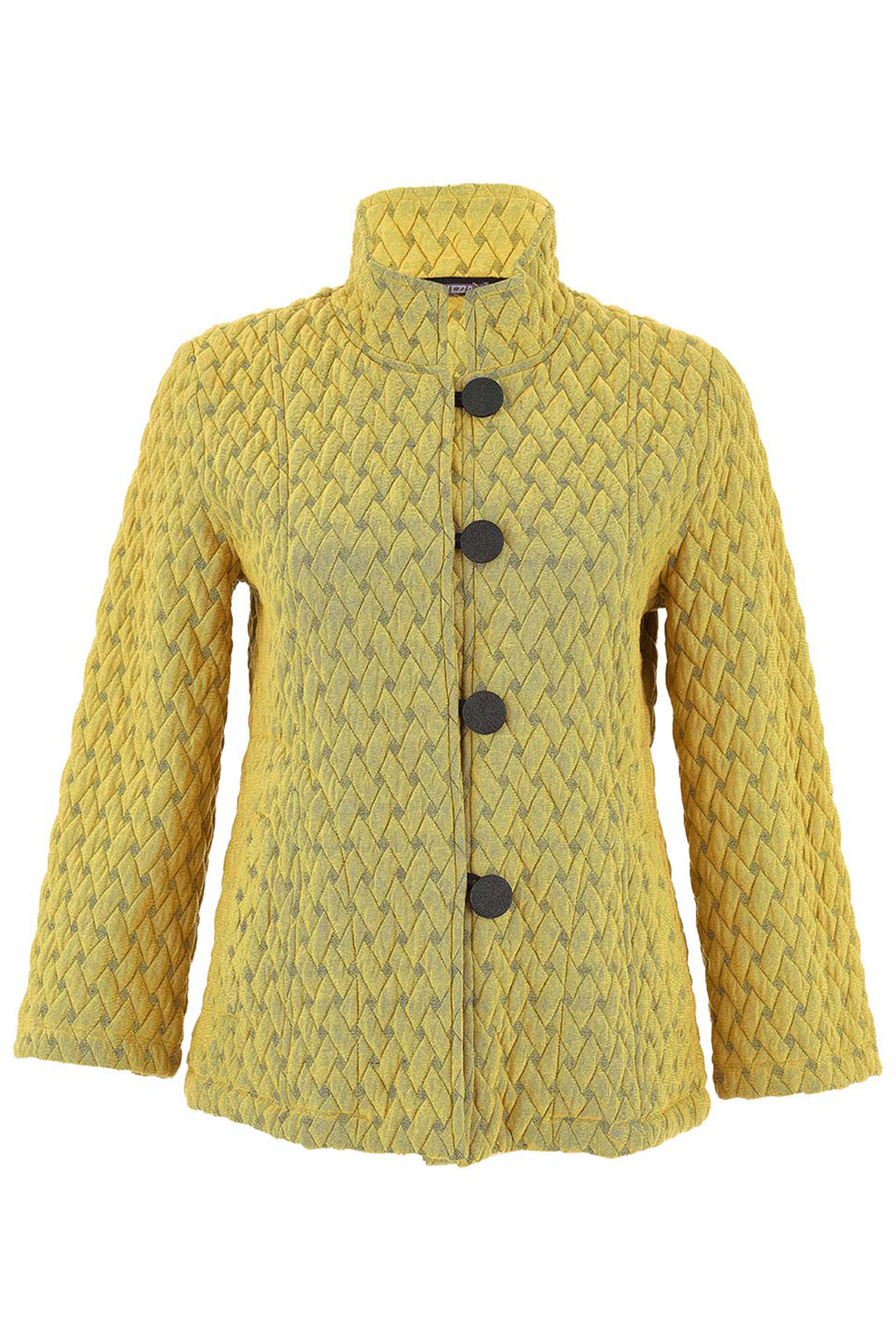 CHARTREUSE BASKETWEAVE JACKET