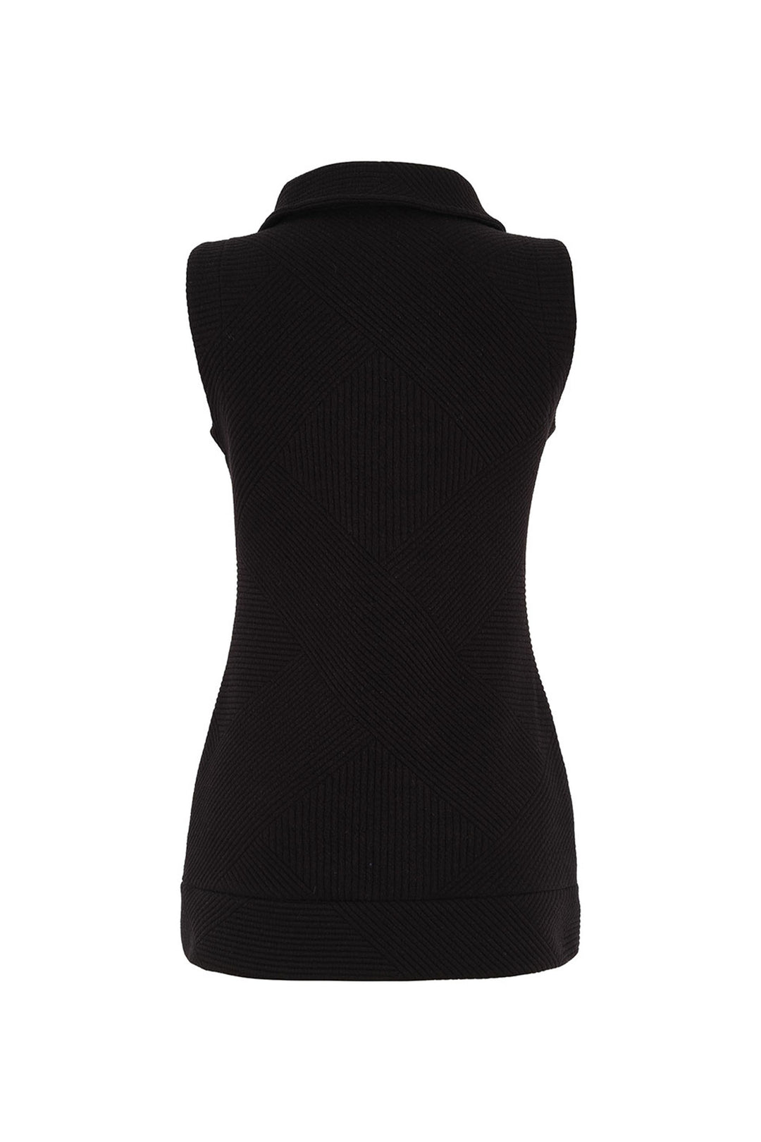 GRAPHIC LINES ZIP VEST