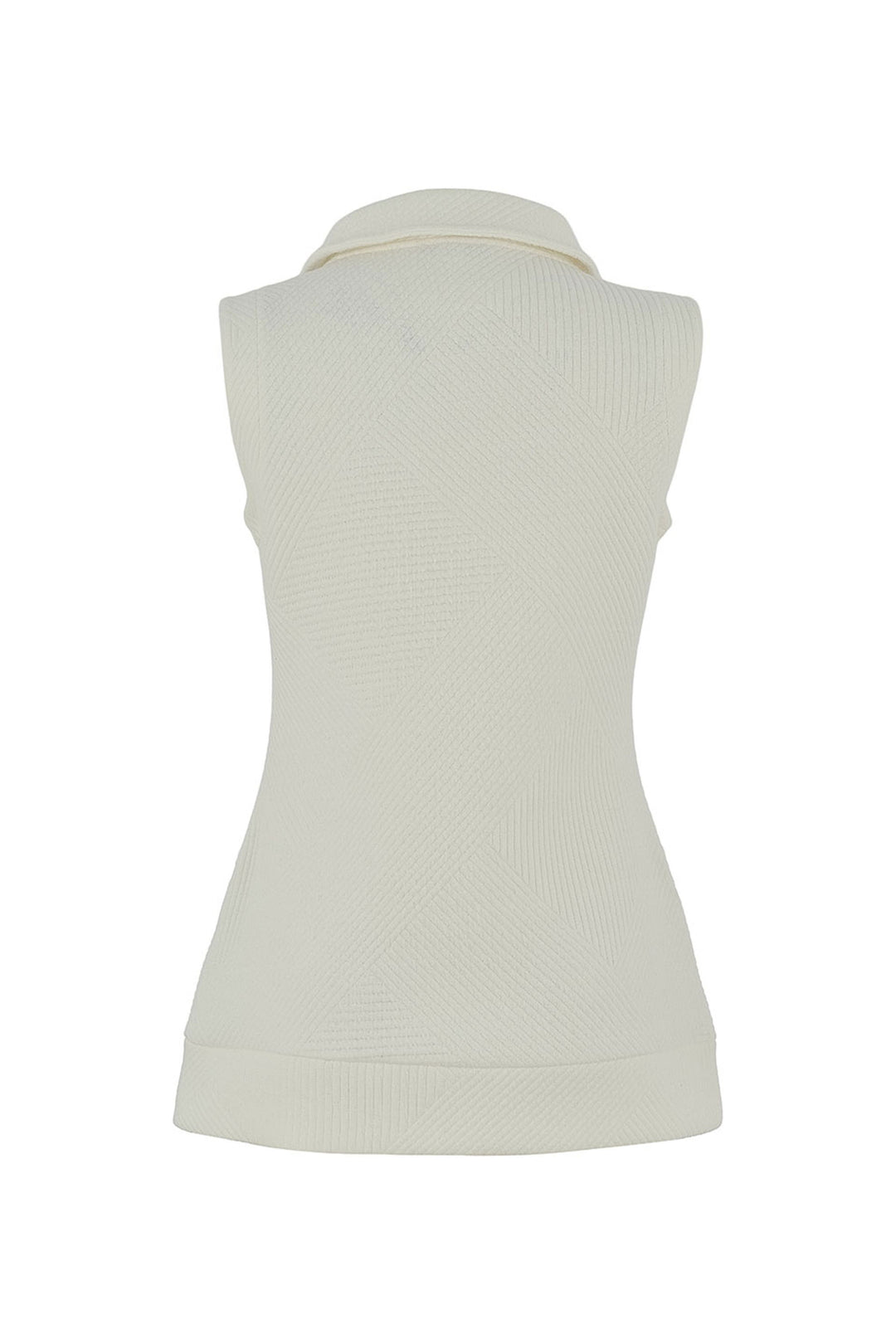 GRAPHIC LINES ZIP VEST