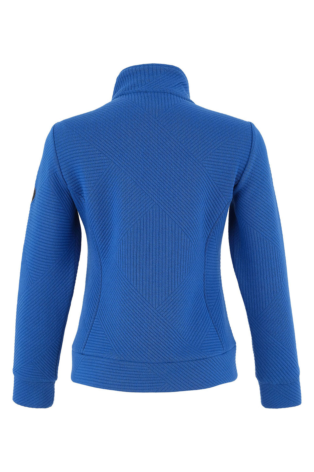 GRAPHIC LINES & PUFFY ZIP JACKET