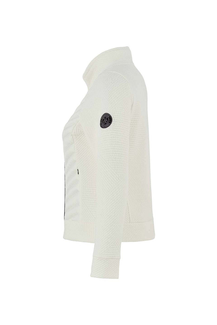 GRAPHIC LINES & PUFFY ZIP JACKET