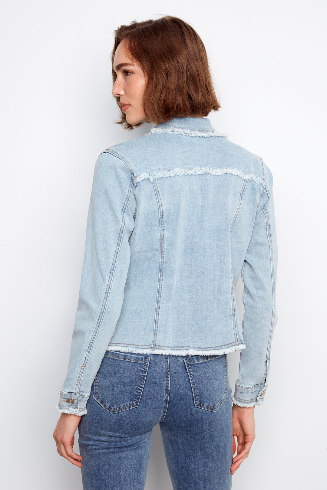 FRINGE JEAN JACKET