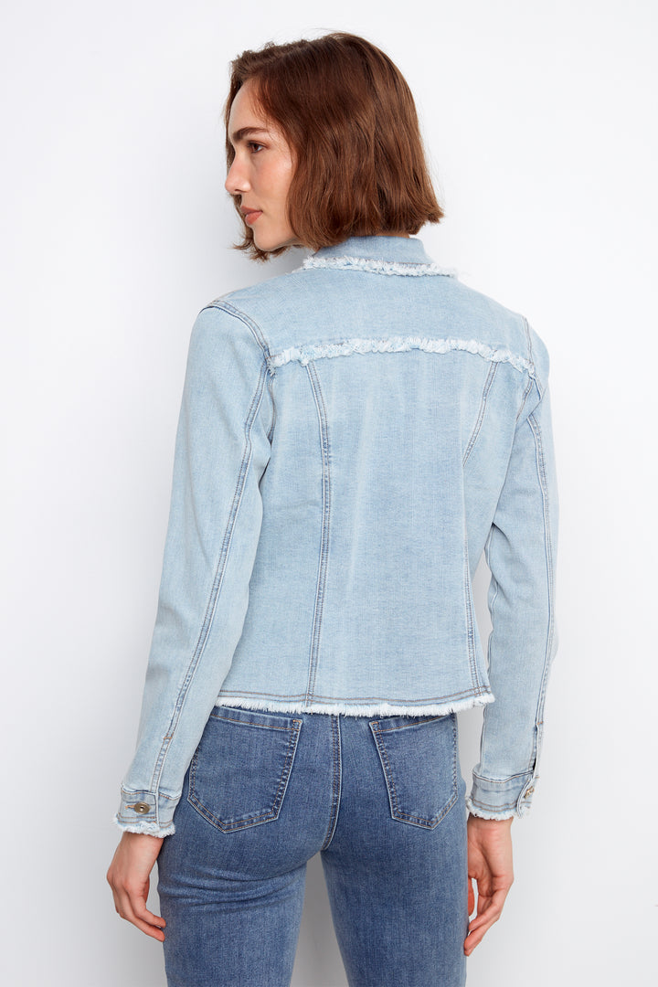FRINGE JEAN JACKET