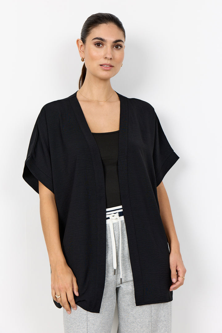 GAUZE SS CARDIGAN