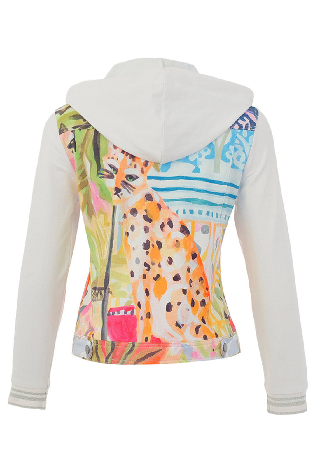 CHEETAH IN THE CITY HOODIE FOOLER JACKET