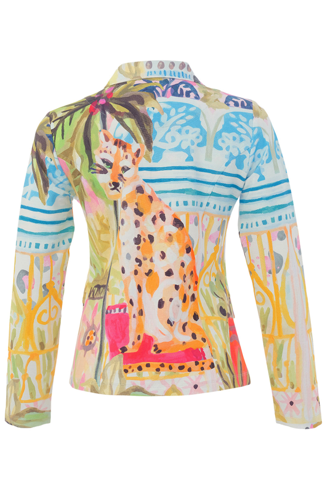 CHEETAH IN THE CITY ZIP BLAZER