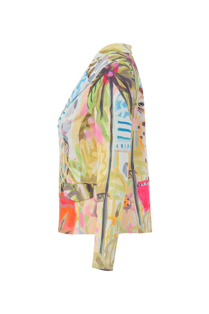 CHEETAH IN THE CITY ZIP BLAZER