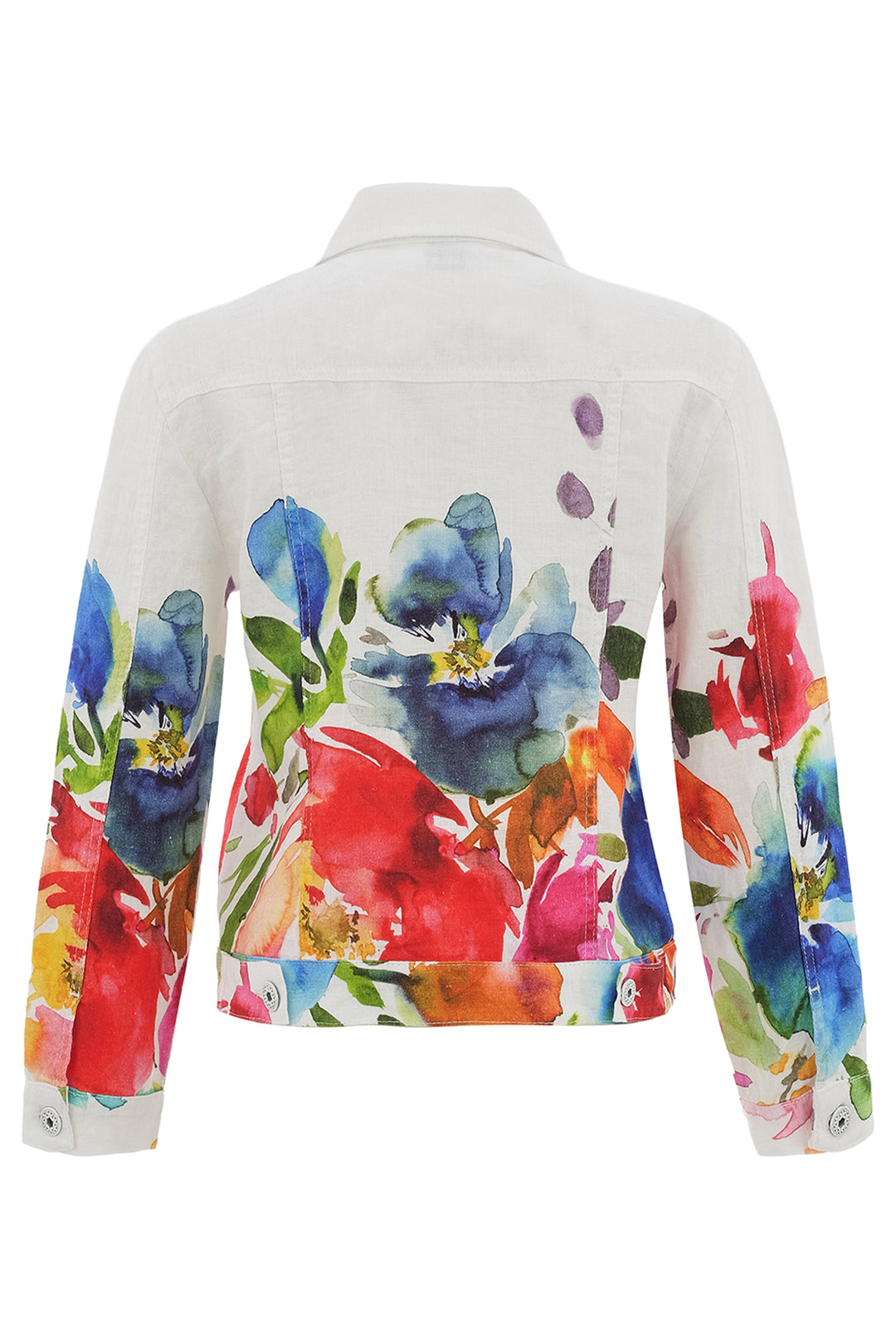 SPRING DELIGHT LINEN SIGNATURE JACKET
