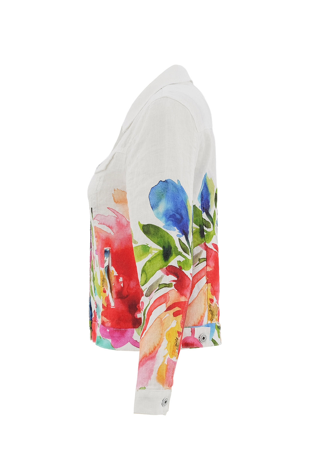 SPRING DELIGHT LINEN SIGNATURE JACKET