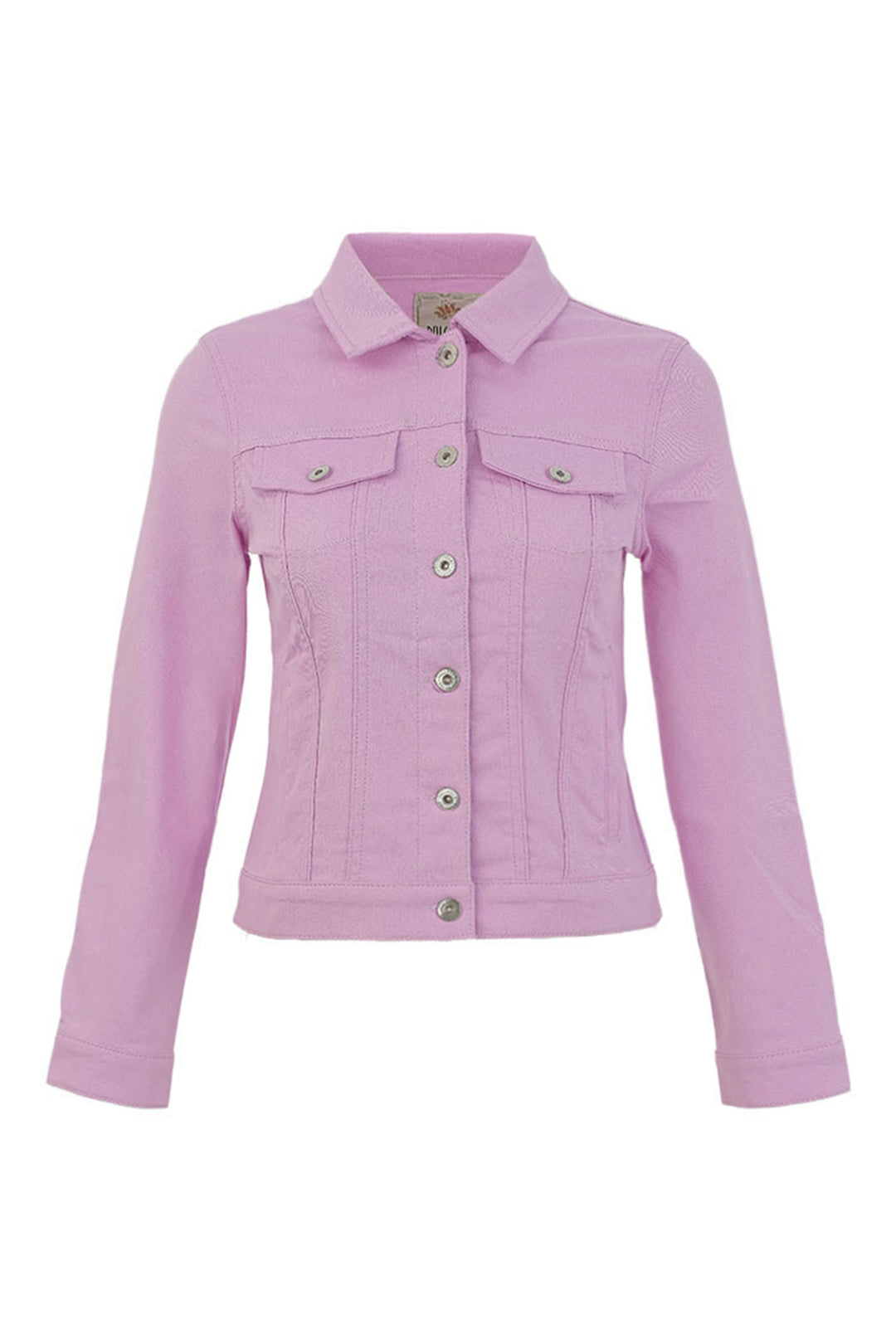Purple jacket on a white background