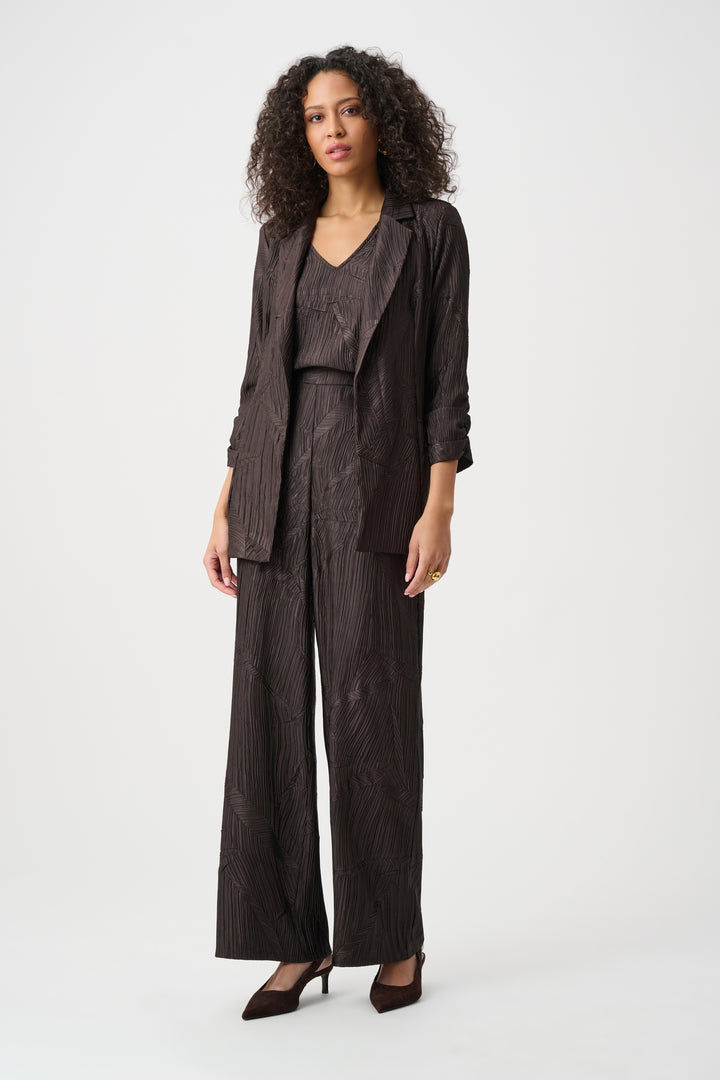 PLEATED BLAZER