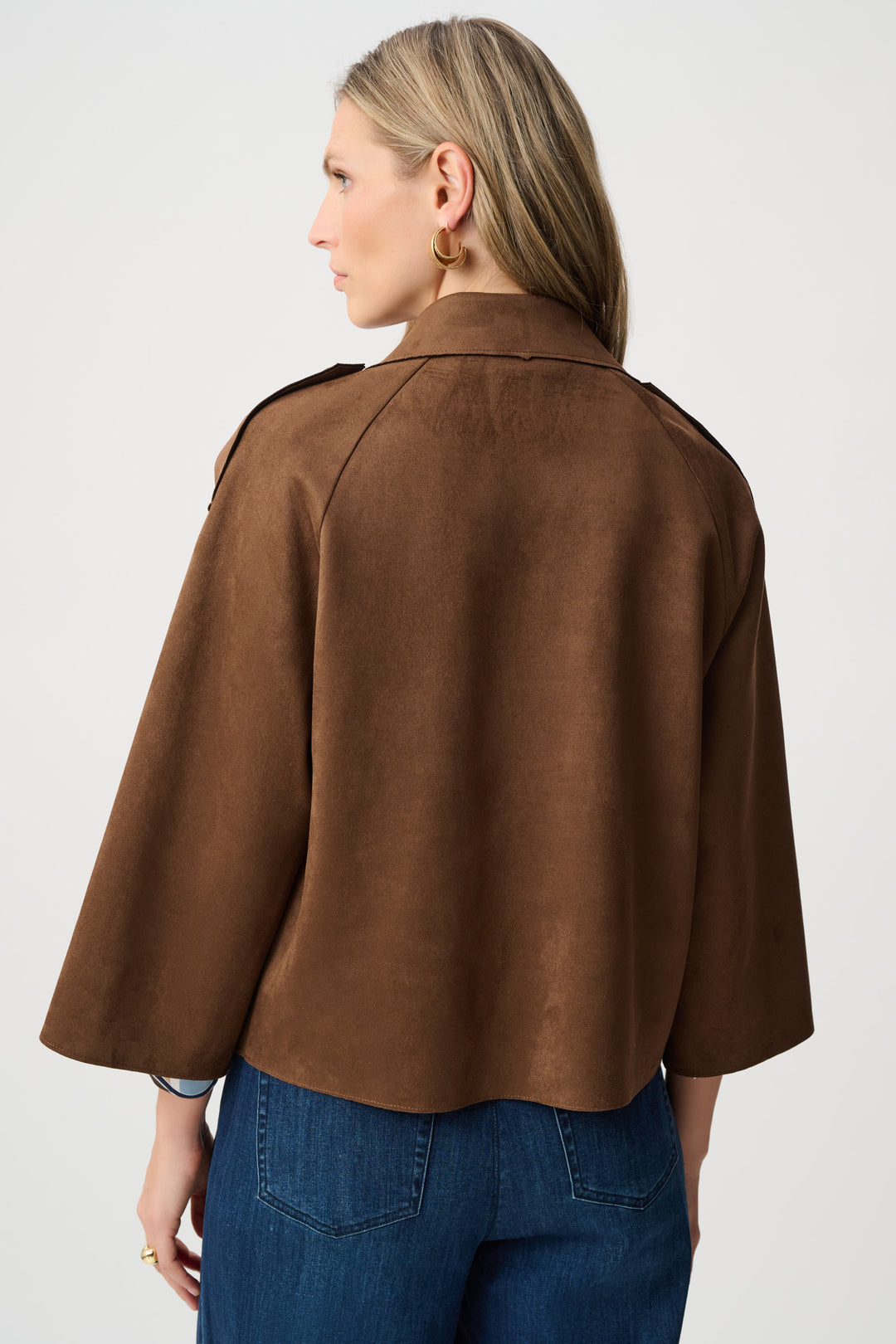 SCUBA SUEDE BOXY JACKET