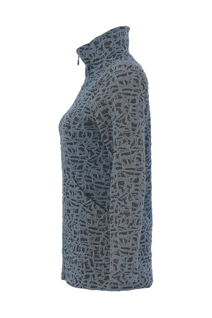 A side profile view of a women&