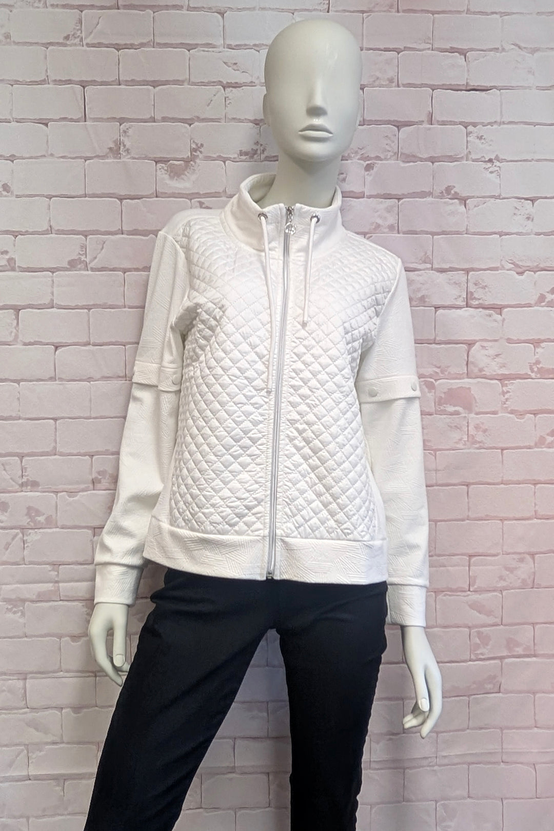 A mannequin wearing a women&