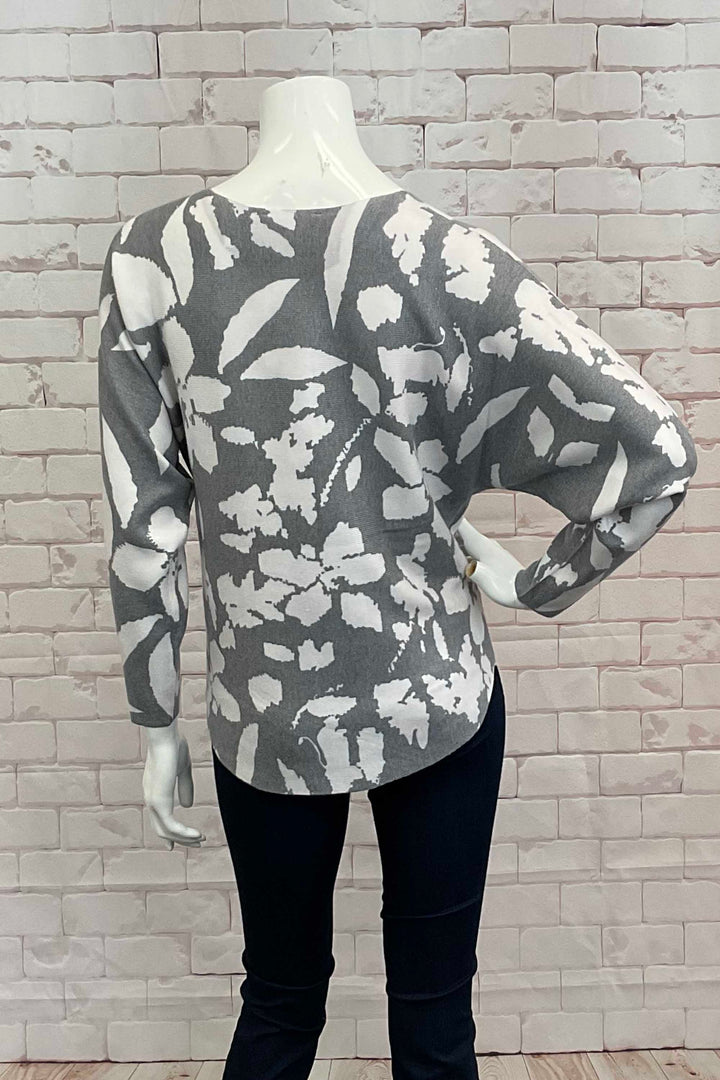 FLORAL DOLMAN TOP