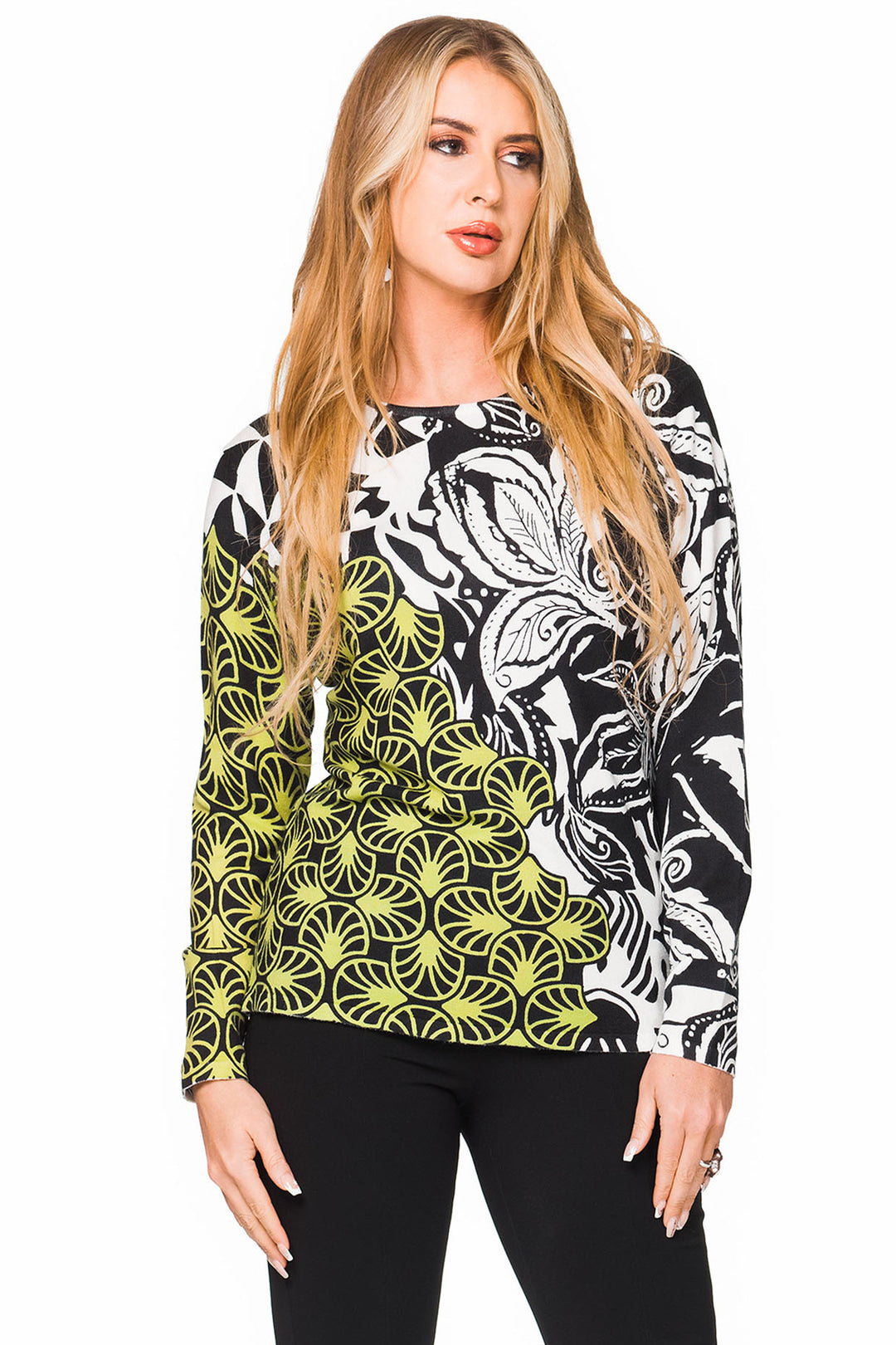 Minkas Fall 2024  The tropical inspired print adds a touch of fierce elegance, while the loose and lightweight construction provides a comfortable and stylish fit. 