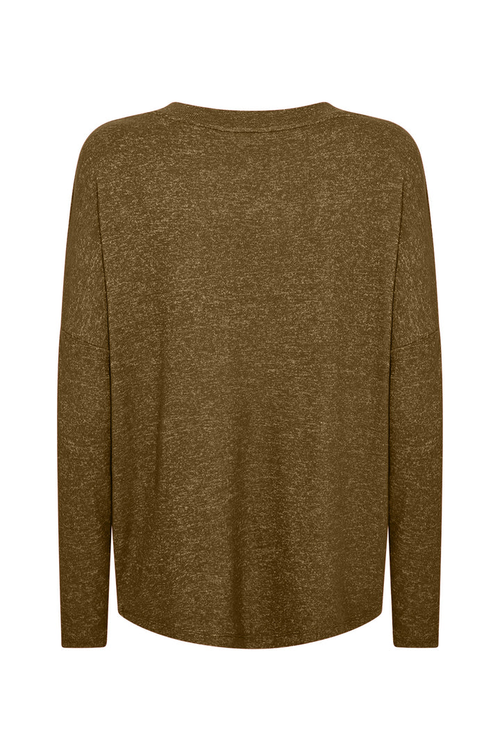 V-NECK DOLMAN SWEATER TOP