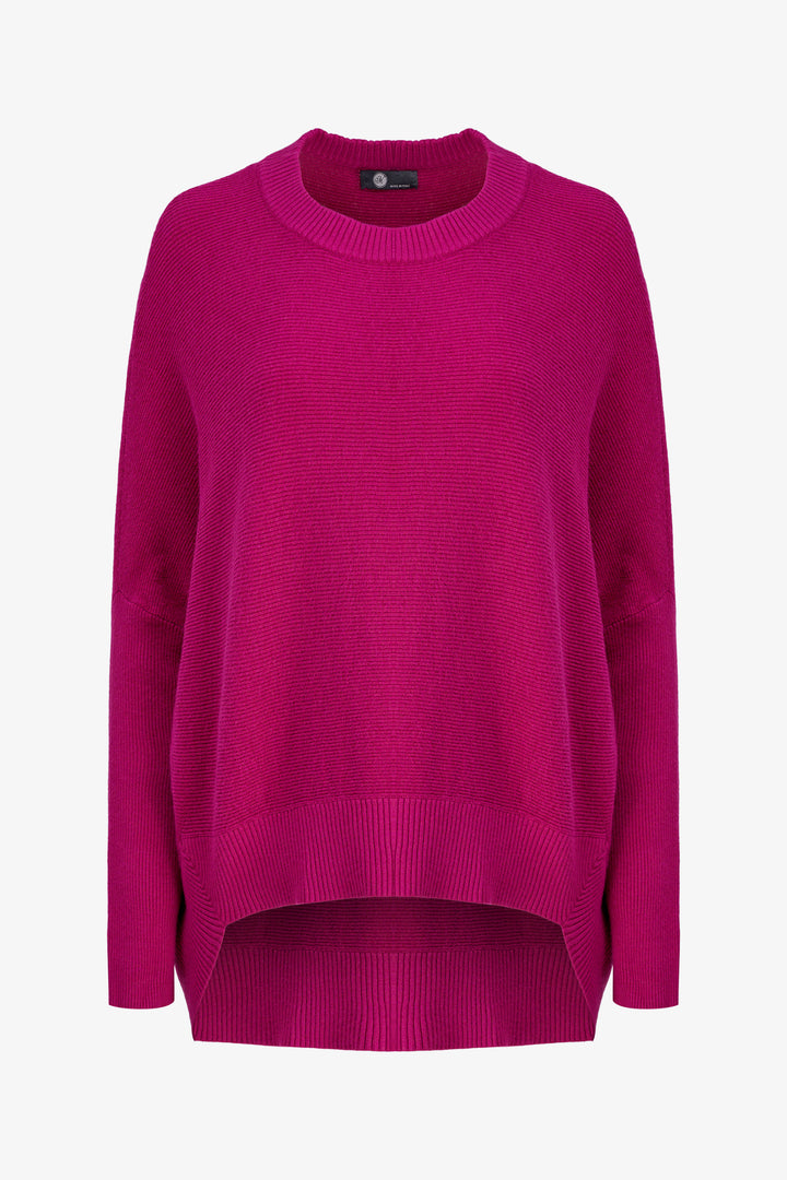 HI LO DOLMAN SWEATER TOP