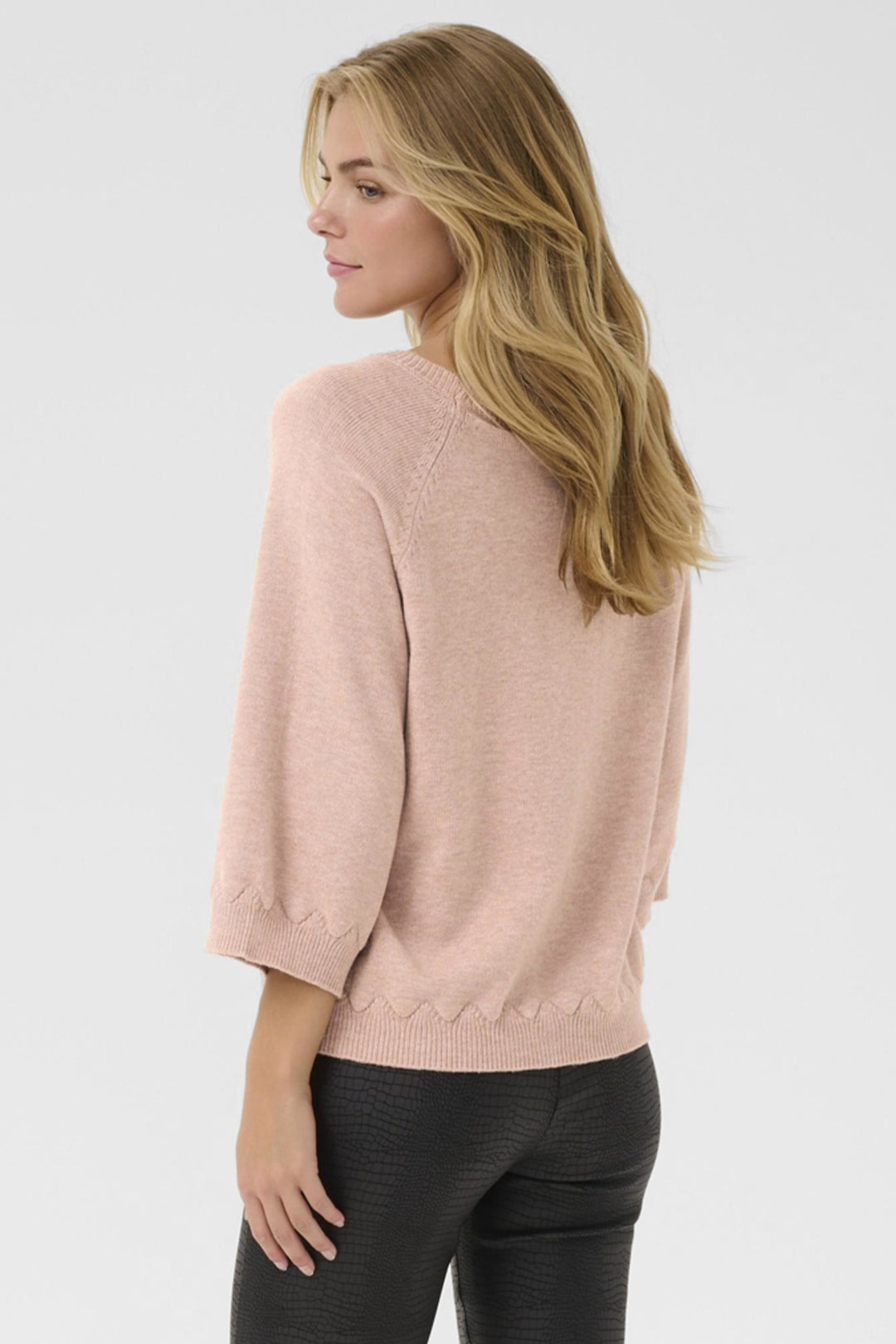 3/4 SLEEVE SWEATER TOP