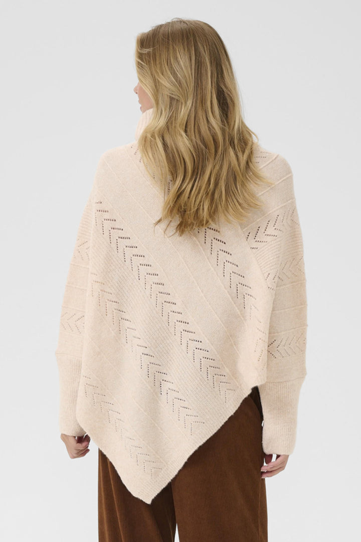 PONCHO TURTLENECK TUNIC