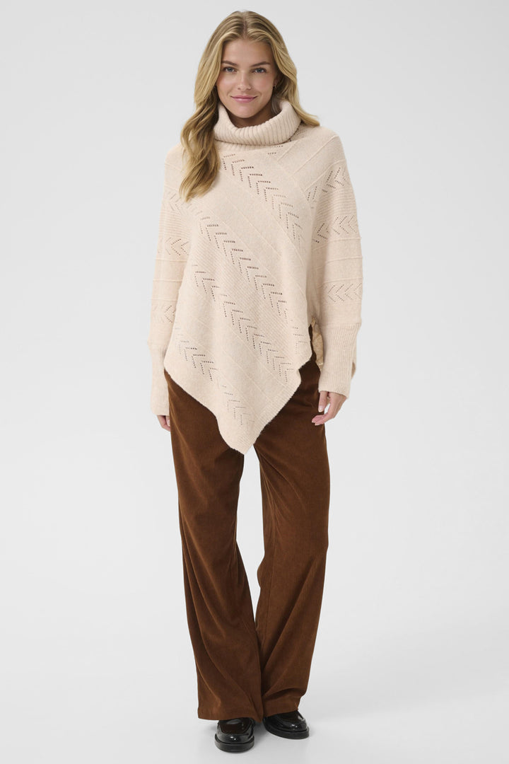 PONCHO TURTLENECK TUNIC