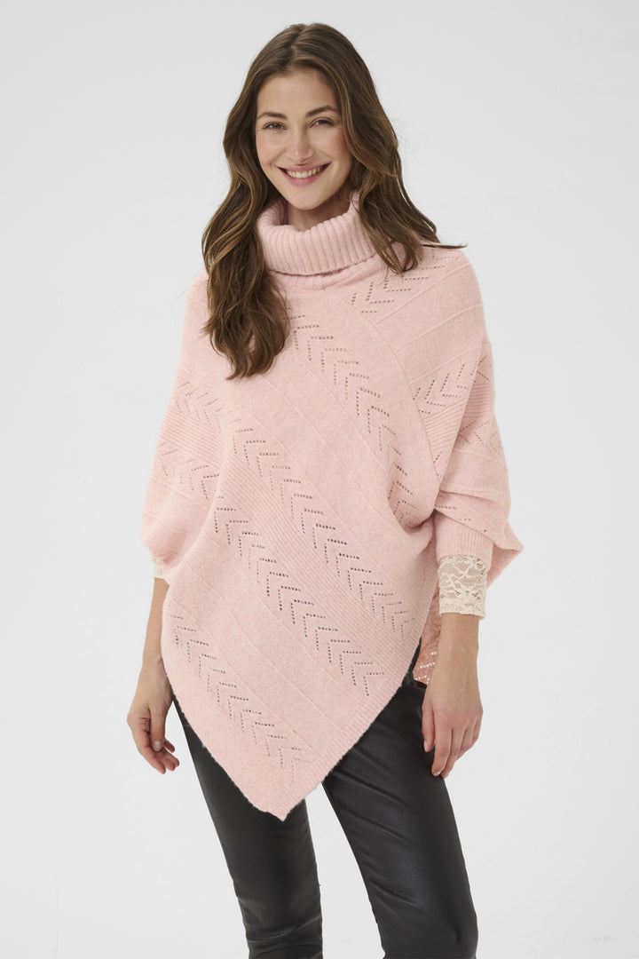 PONCHO TURTLENECK TUNIC