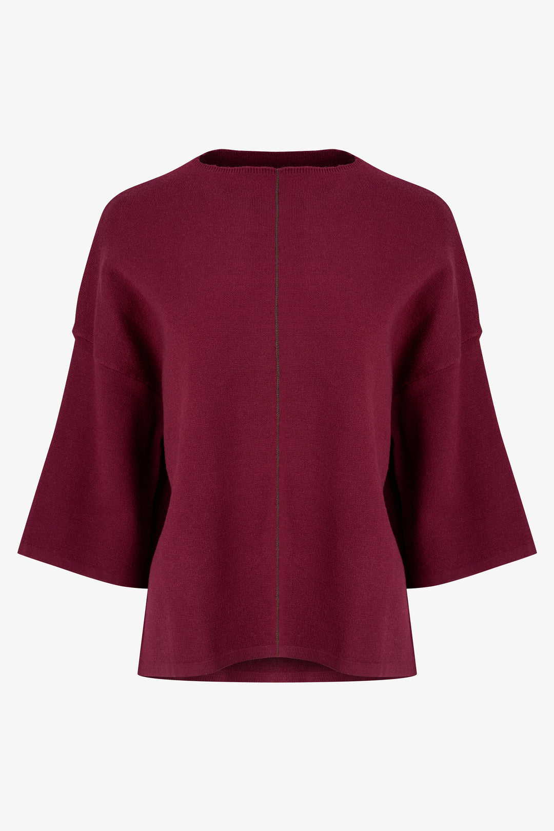 DOLMAN TOP WITH CONTRAST SEAM