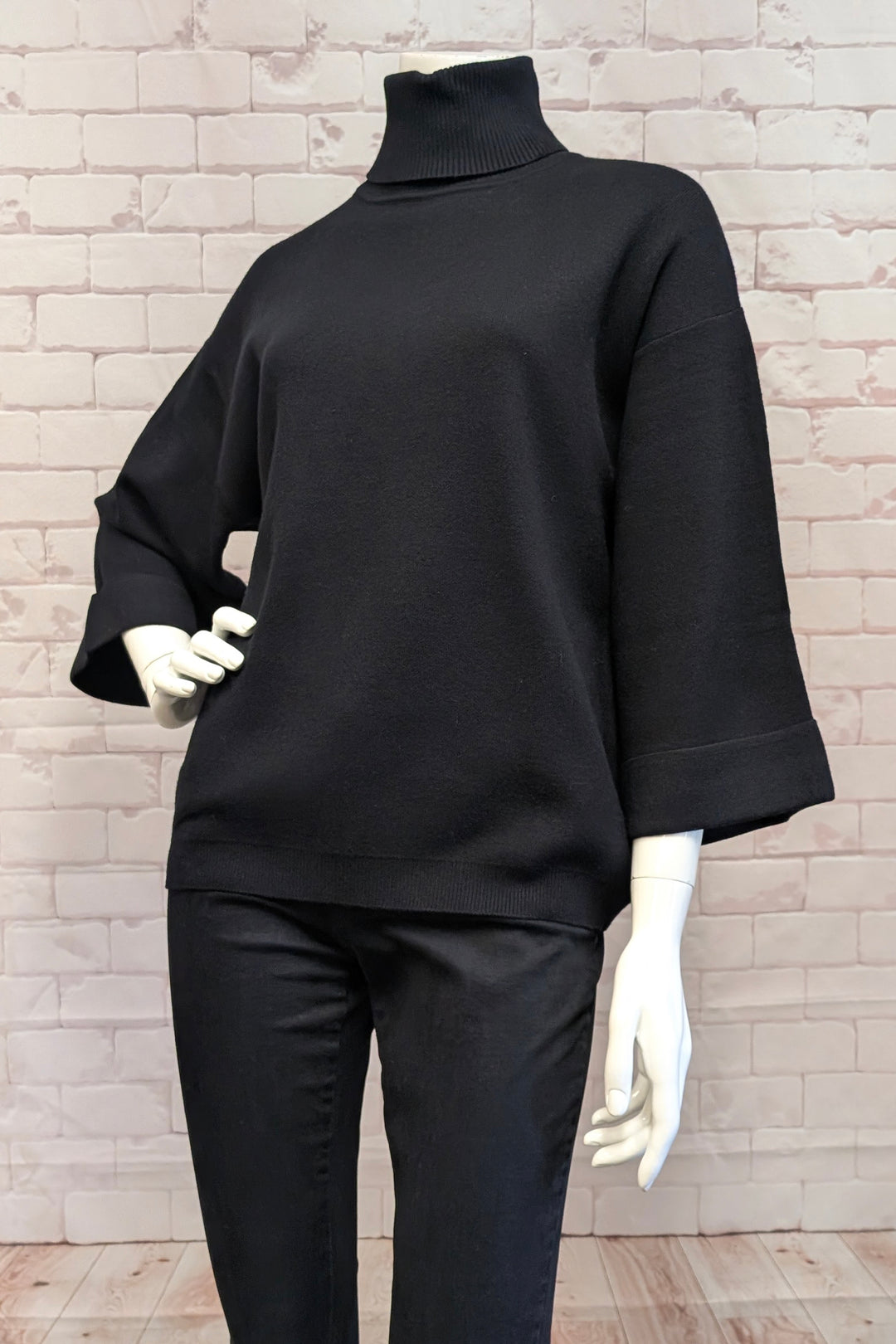 TURTLENECK DOLMAN SWEATER TOP