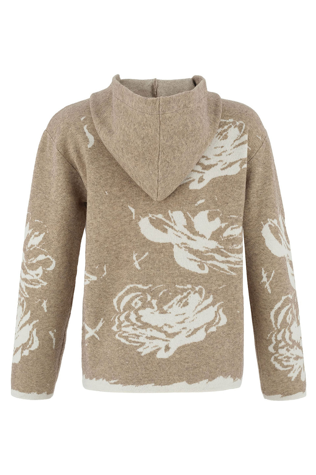 ROSE PRINT HOODIE JACKET