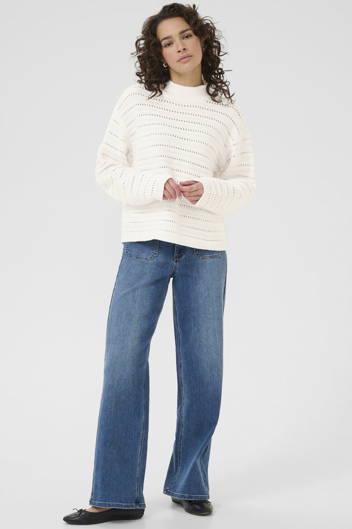 MOCK NECK SWEATER TOP