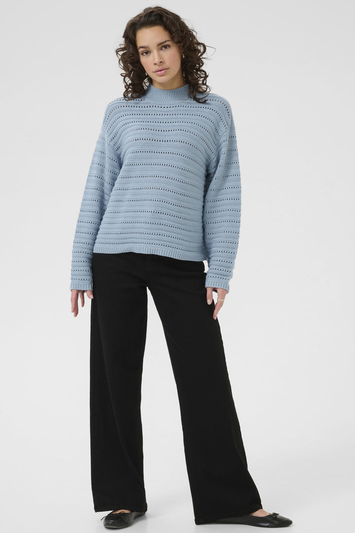 MOCK NECK SWEATER TOP