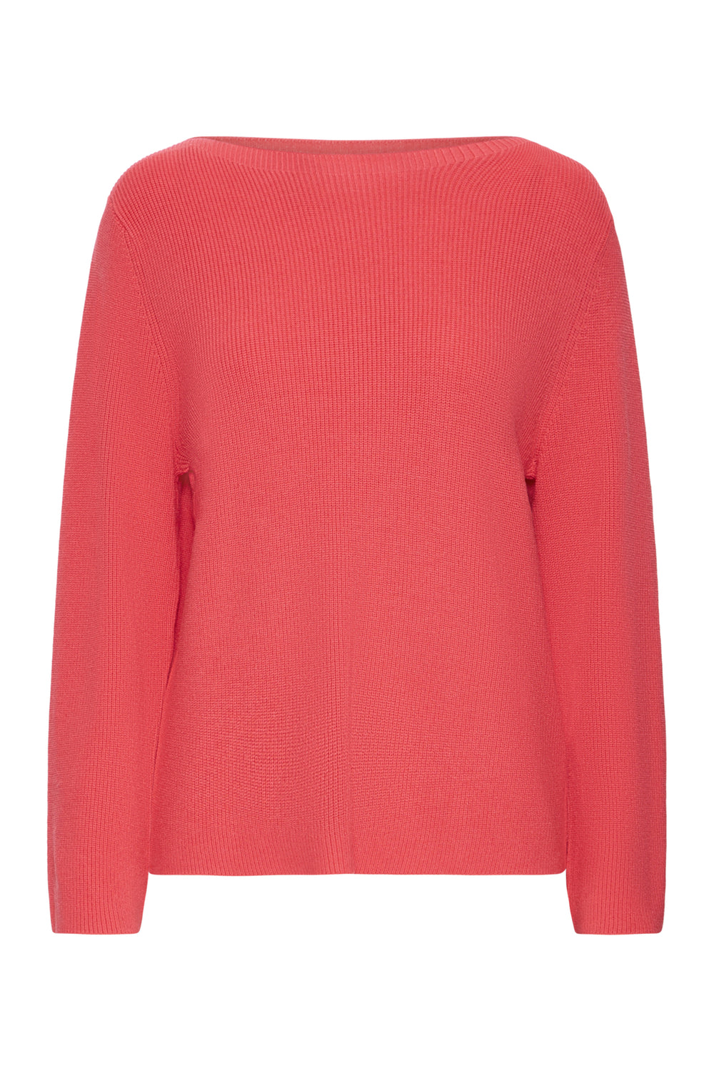 Red sweater on a white background