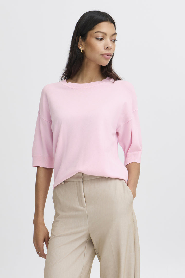 SS CREW NECK SWEATER TOP