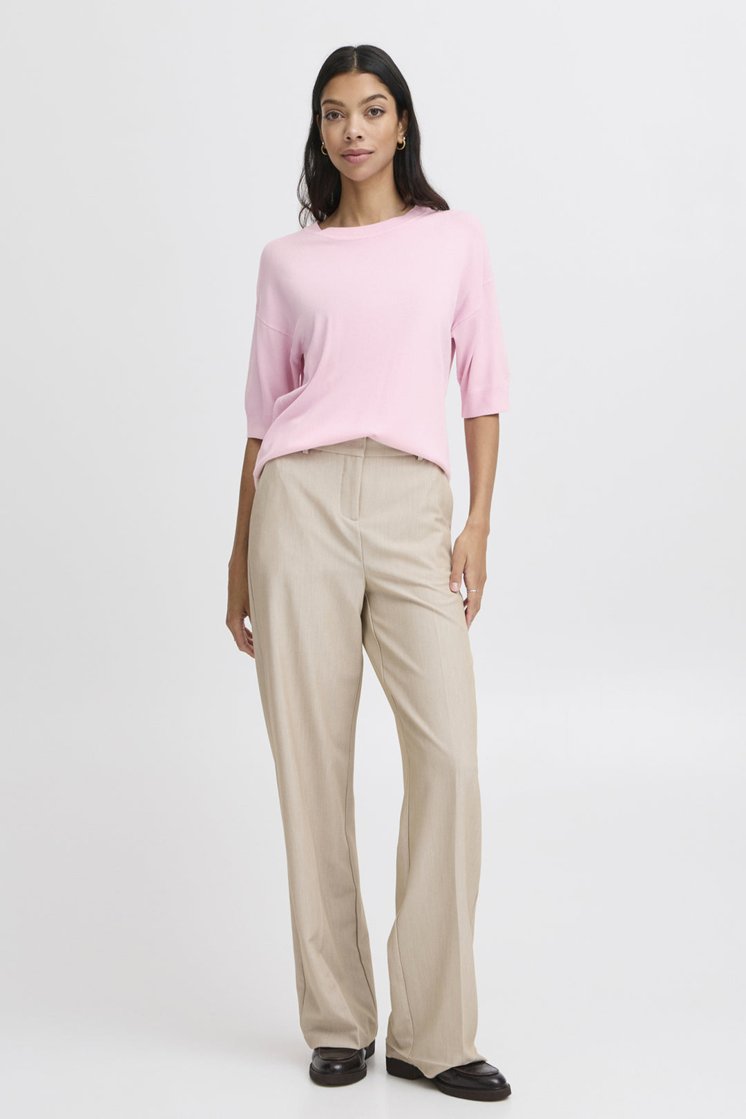 SS CREW NECK SWEATER TOP