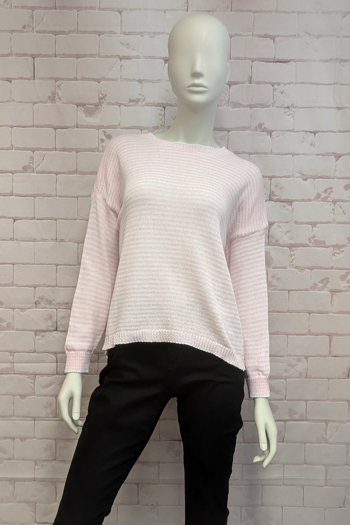 LS STRIPE SWEATER TOP
