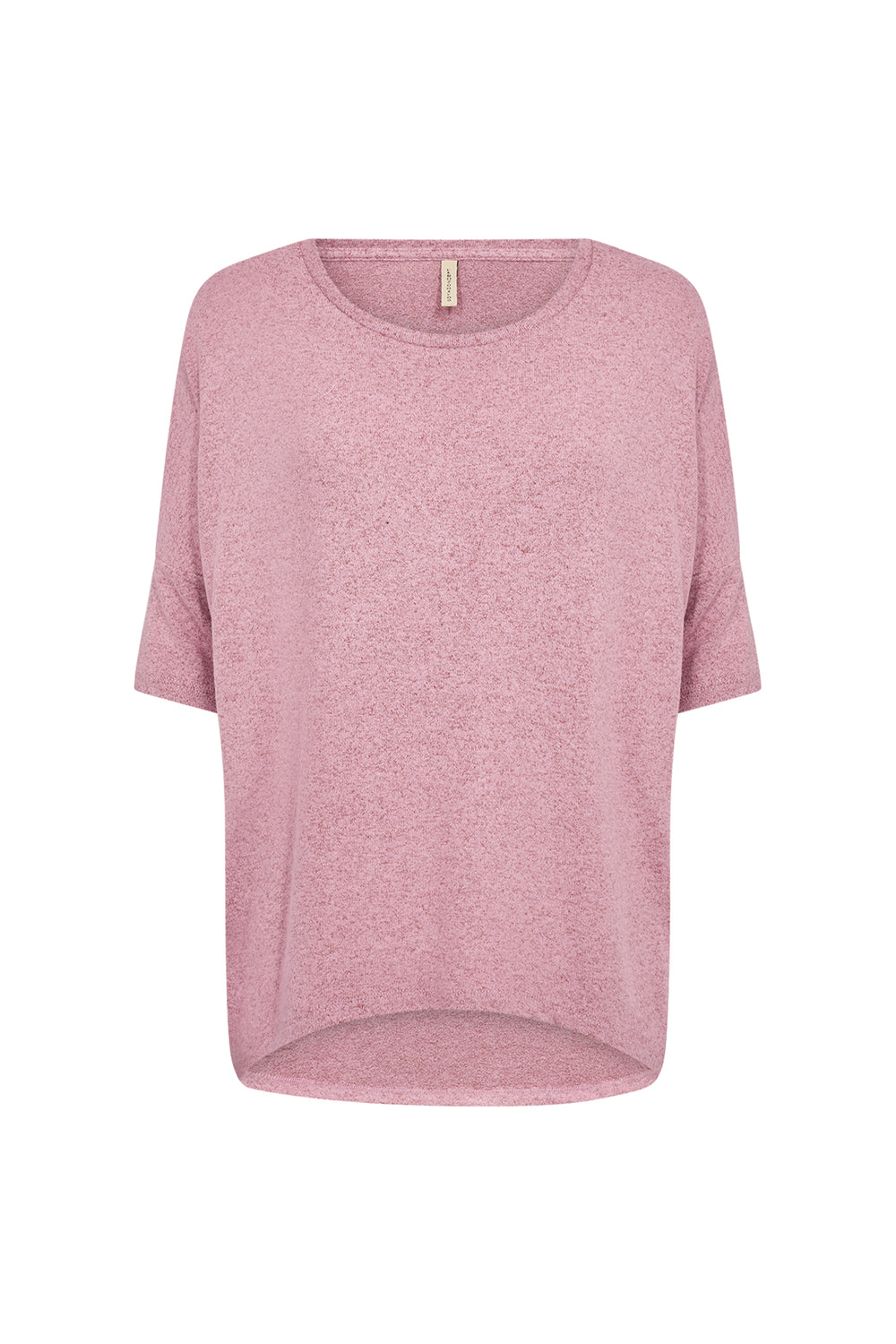 women's loose oversized lightweight sweater on a white background. 