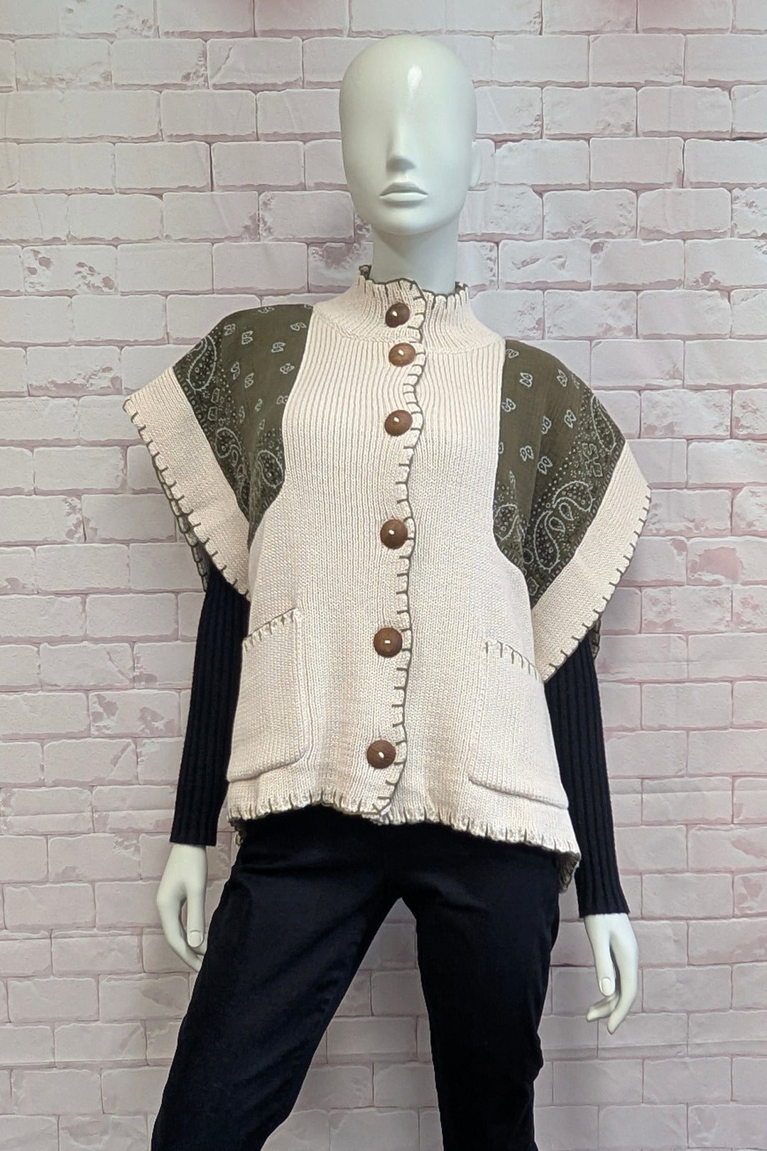 A mannequin wearing a women&