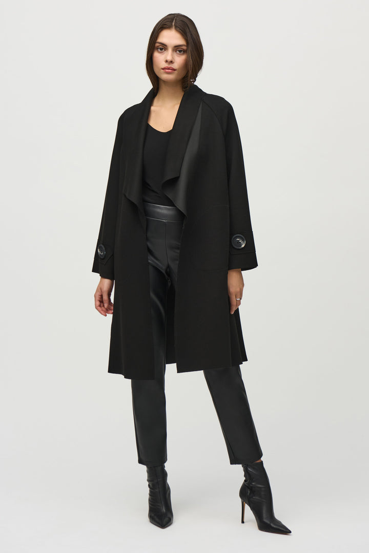 SHAWL COLLAR COAT