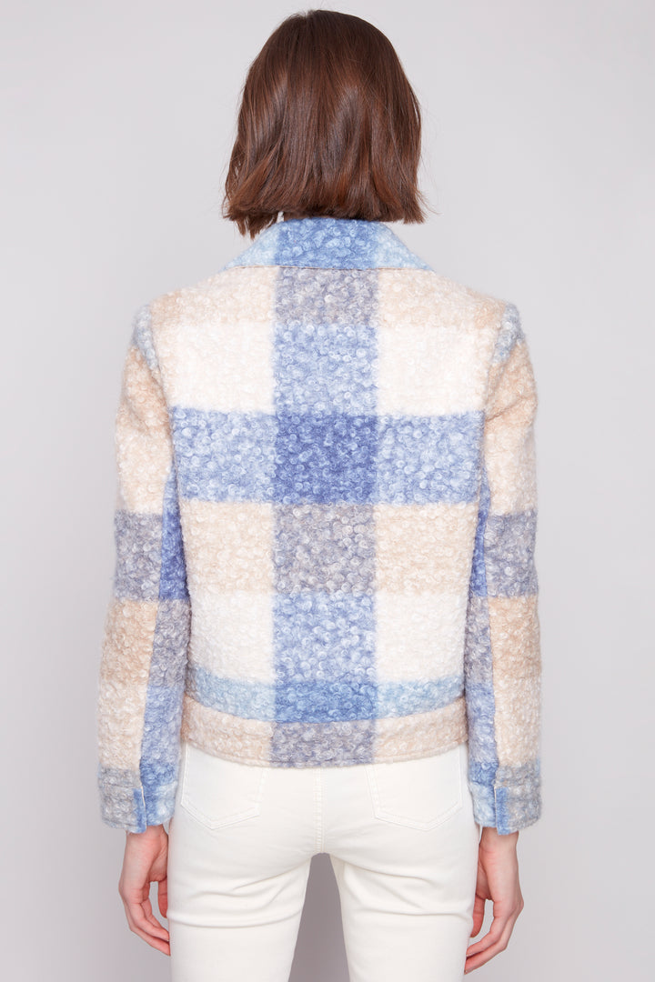 CHECK BOUCLE JACKET