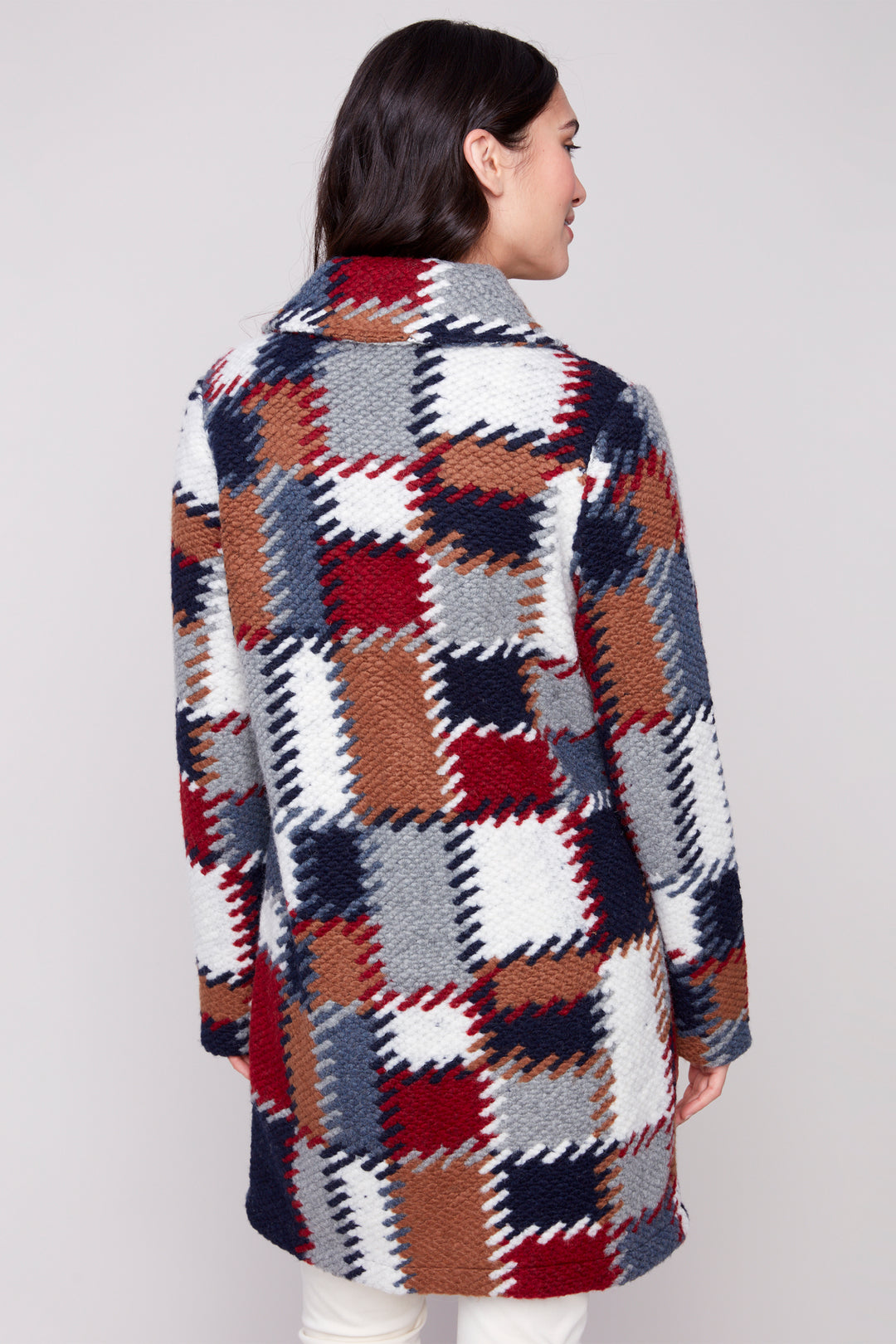 PALETTE PATCHWORK SQUARES COAT