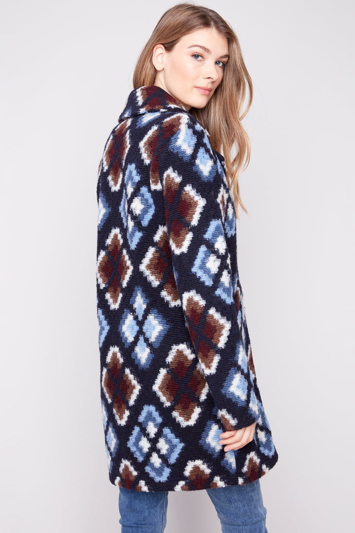 TWILIGHT DIAMOND CHECK COAT